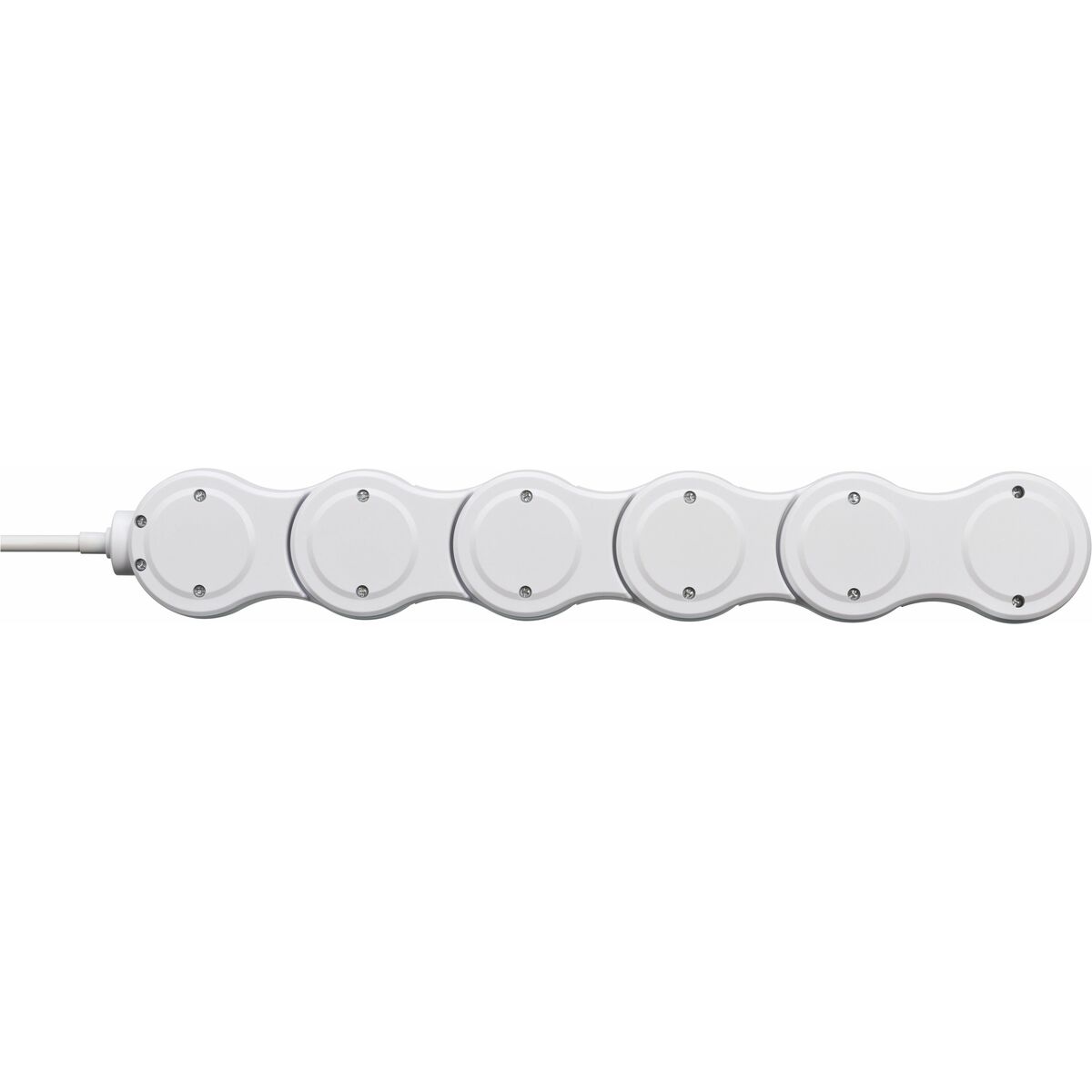 Regleta Enchufes 5 Tomas con Interruptor Brennenstuhl Vario-Power Blanco 3600 W USB x 2 (1,4 m)