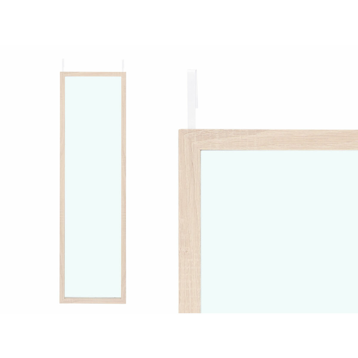 Espejo Colgante Gift Decor Blanco 30 x 120 cm (12 Unidades)