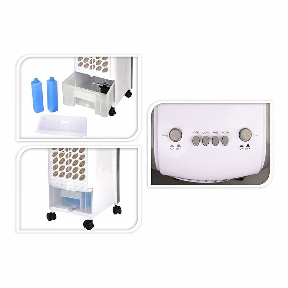 Climatizador Portátil EDM 33516 Satin Hair 7 HD 780 80 W 3,6 L (Reacondicionado D)