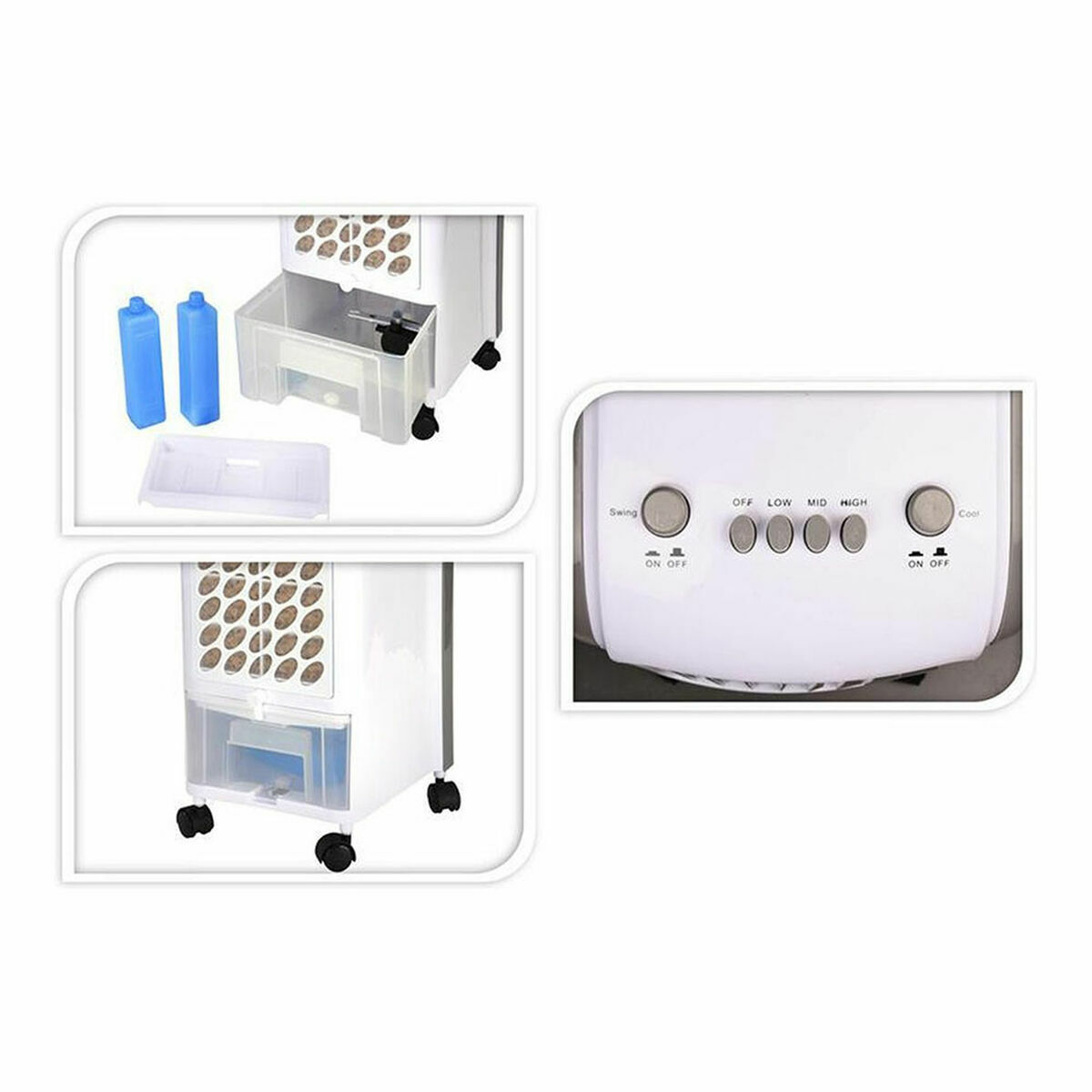 Climatizador Portátil EDM 33516 Satin Hair 7 HD 780 80 W 3,6 L (Reacondicionado D)