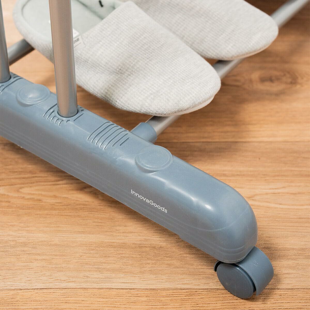 Tendedero Plegable Vertical con Ruedas InnovaGoods 24 Barras (Reacondicionado A)