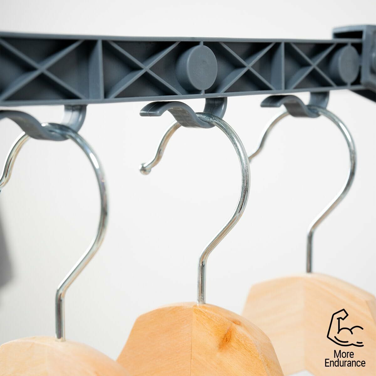 Tendedero Plegable Vertical con Ruedas InnovaGoods 24 Barras (Reacondicionado A)