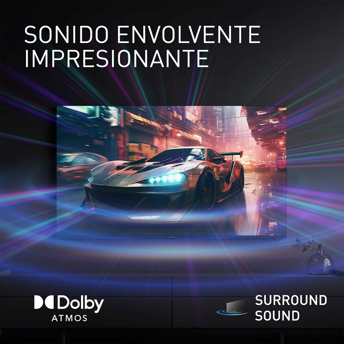 Smart TV Panasonic TV65W80AEZ 4K Ultra HD 65" LED HDR QLED (Reacondicionado A)