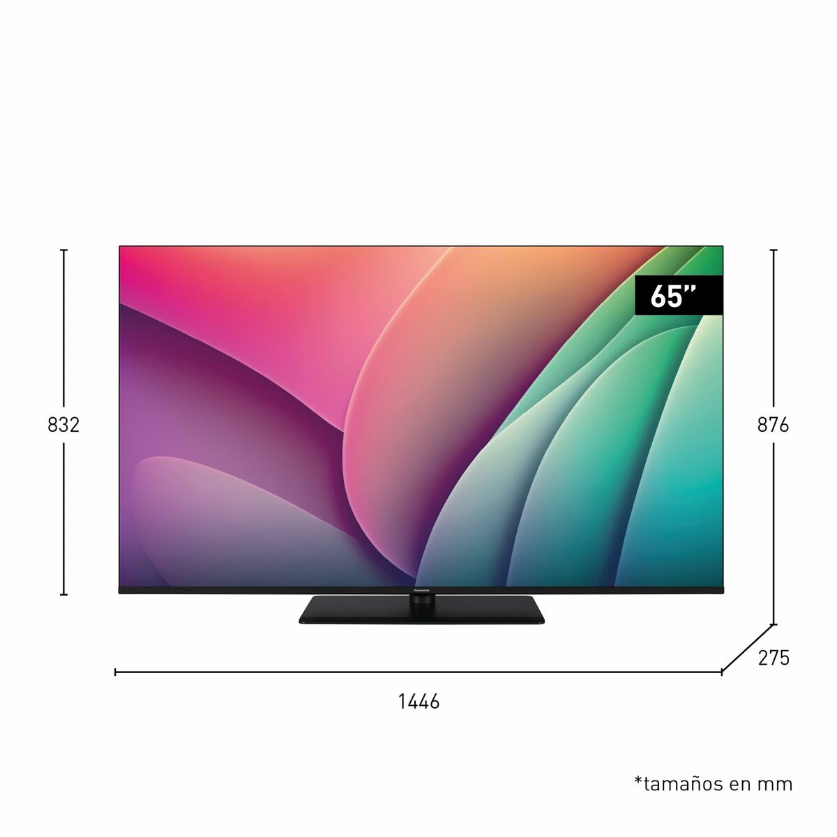 Smart TV Panasonic TV65W80AEZ 4K Ultra HD 65" LED HDR QLED (Reacondicionado A)