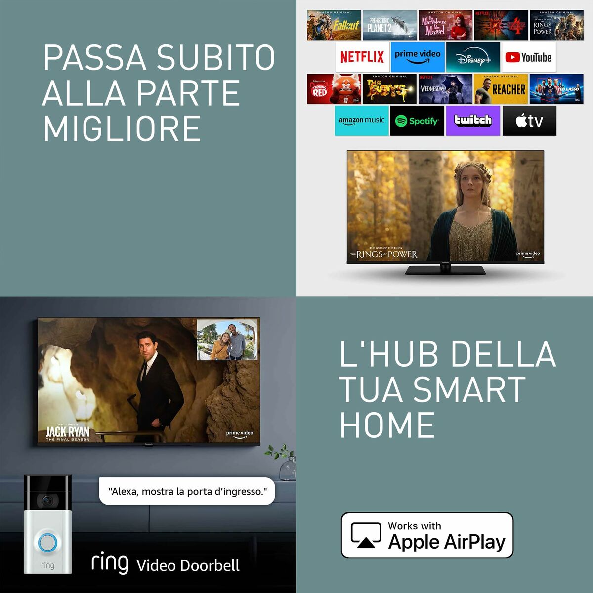 Smart TV Panasonic TV65W80AEZ 4K Ultra HD 65" LED HDR QLED (Reacondicionado A)