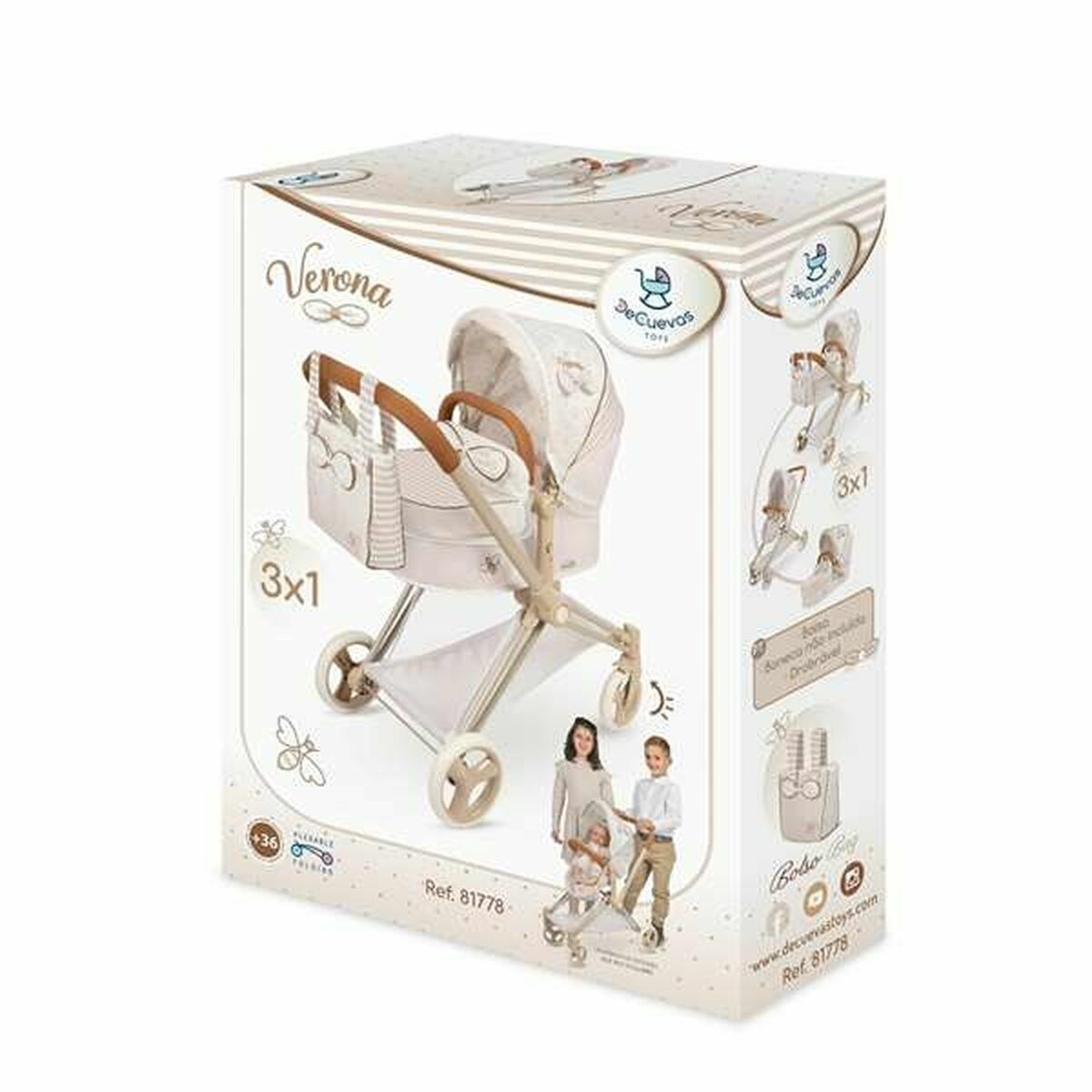 Carrito para Muñecas Decuevas (Reacondicionado B)