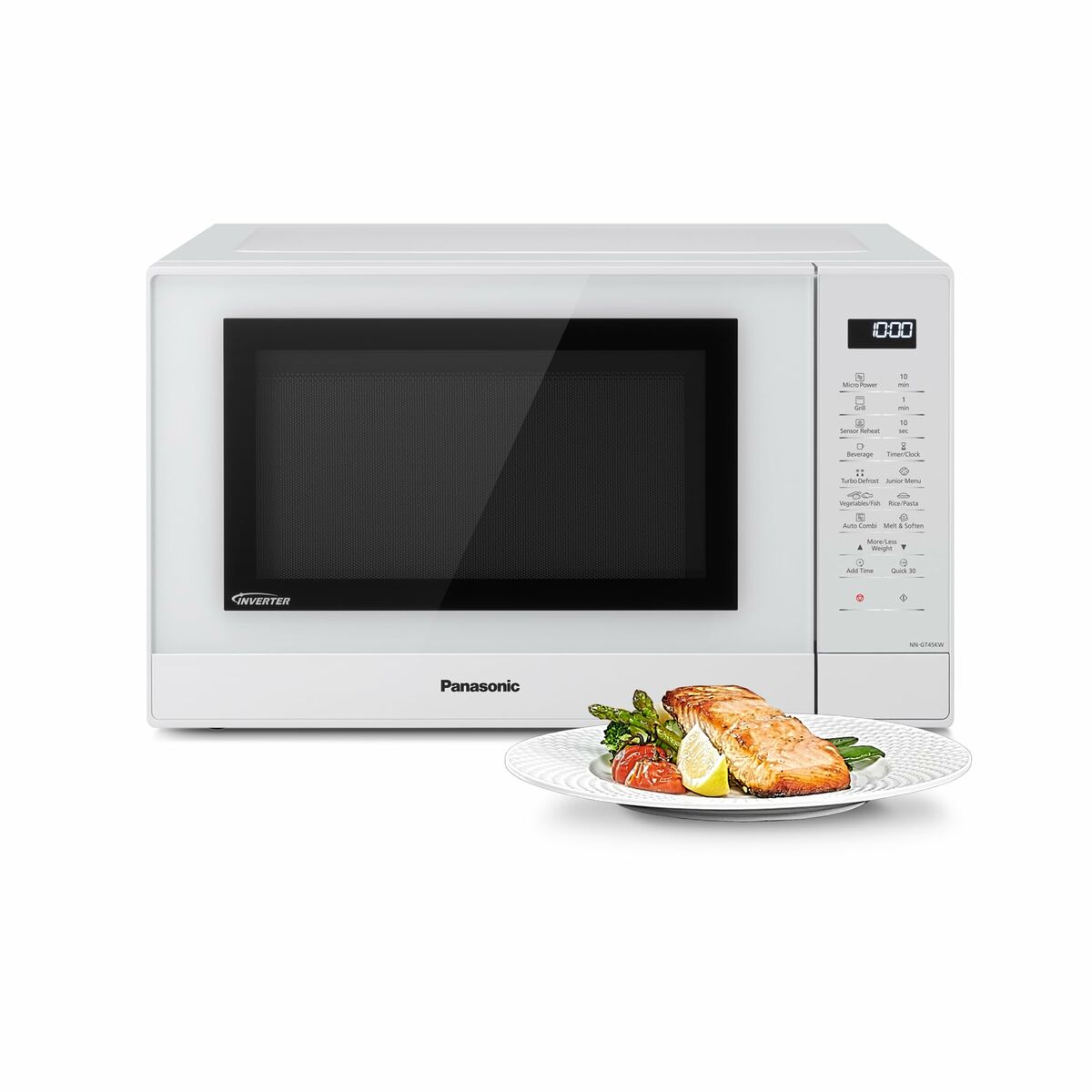 Microondas Panasonic NN-GT45KWSUG Blanco 1000 W 31 L (Reacondicionado B)