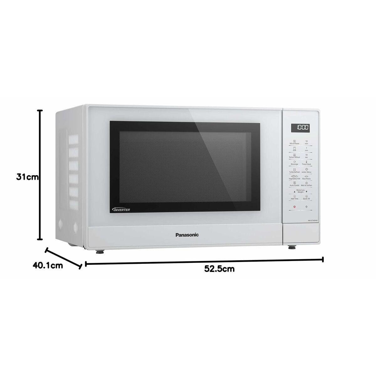 Microondas Panasonic NN-GT45KWSUG Blanco 1000 W 31 L (Reacondicionado B)