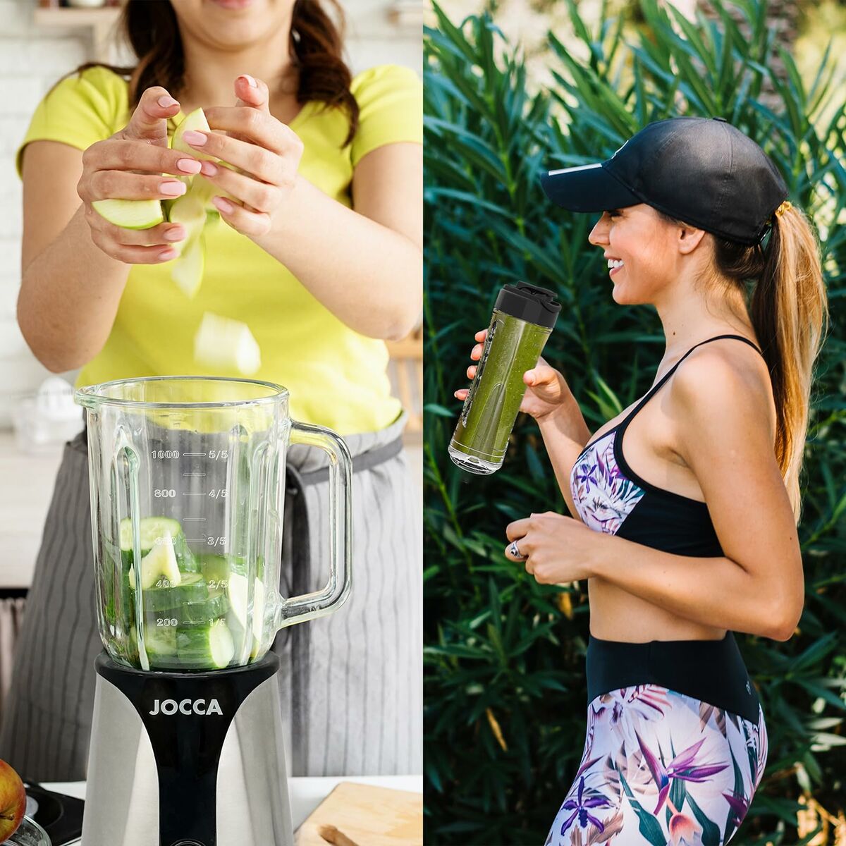 Batidora de Vaso JOCCA Negro 1 L