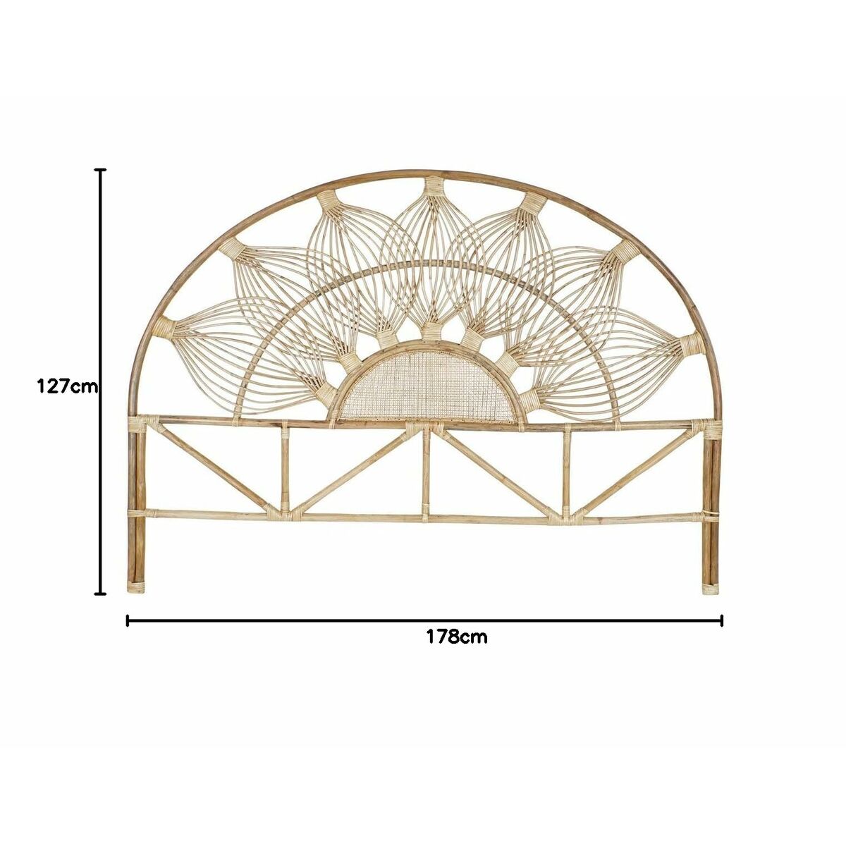 Cabecero de Cama DKD Home Decor Marrón (Reacondicionado B)