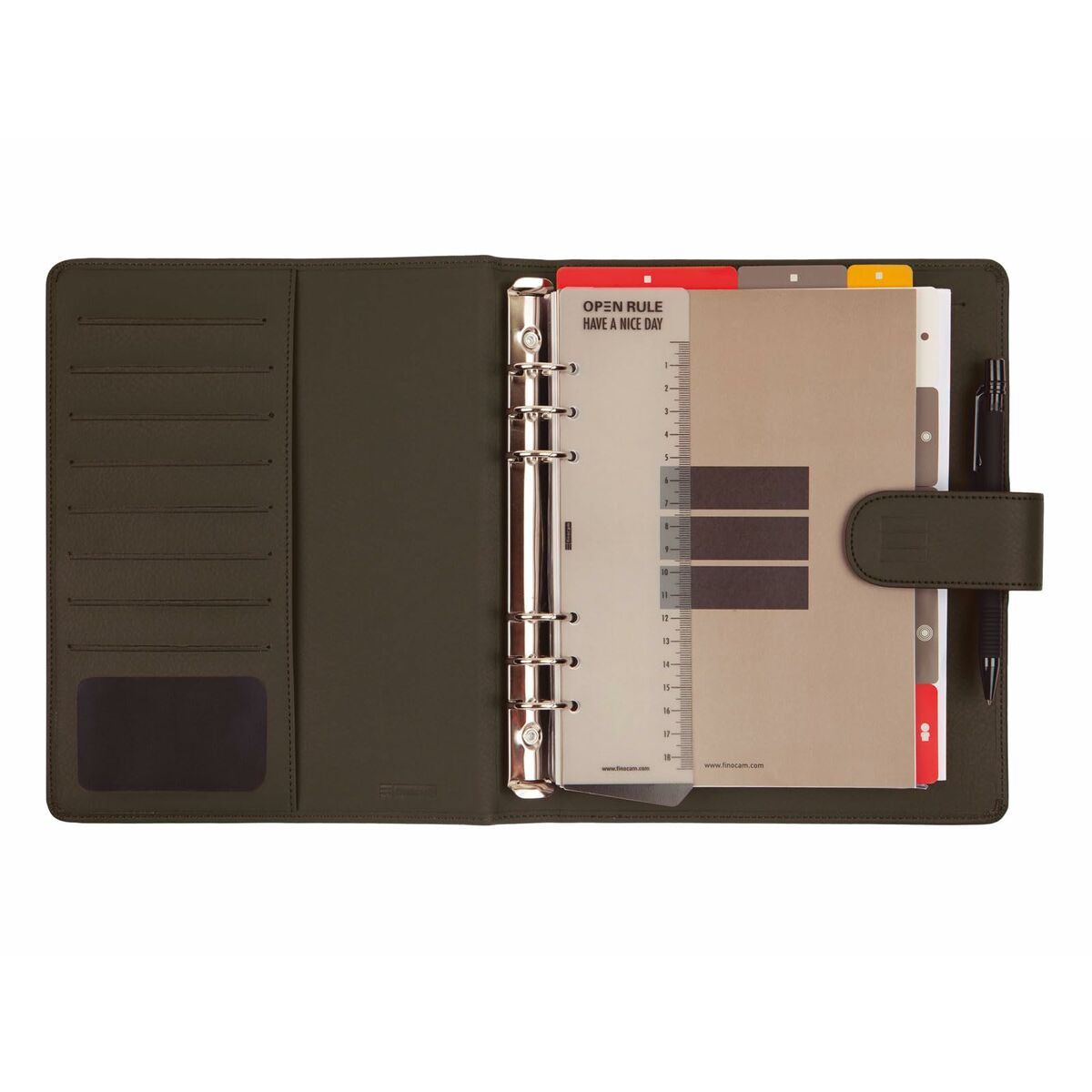 Agenda Finocam Marrón 15,5 x 21,5 cm