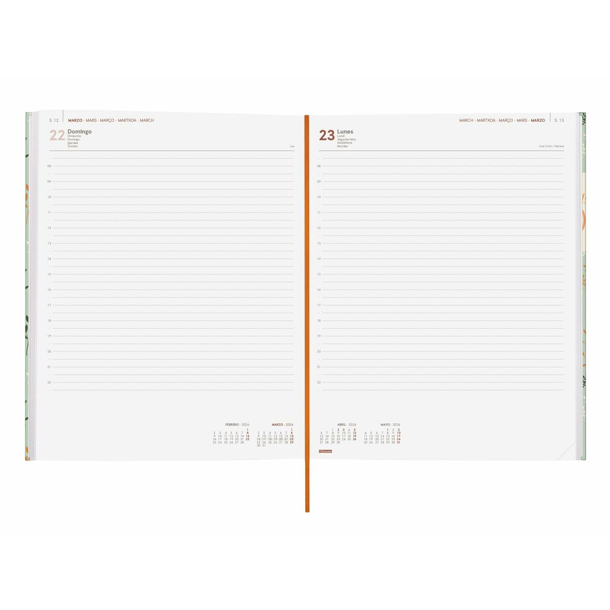 Agenda Finocam 21 x 27 cm