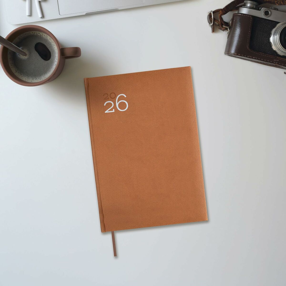 Agenda Finocam Marrón 16,5 x 24 cm