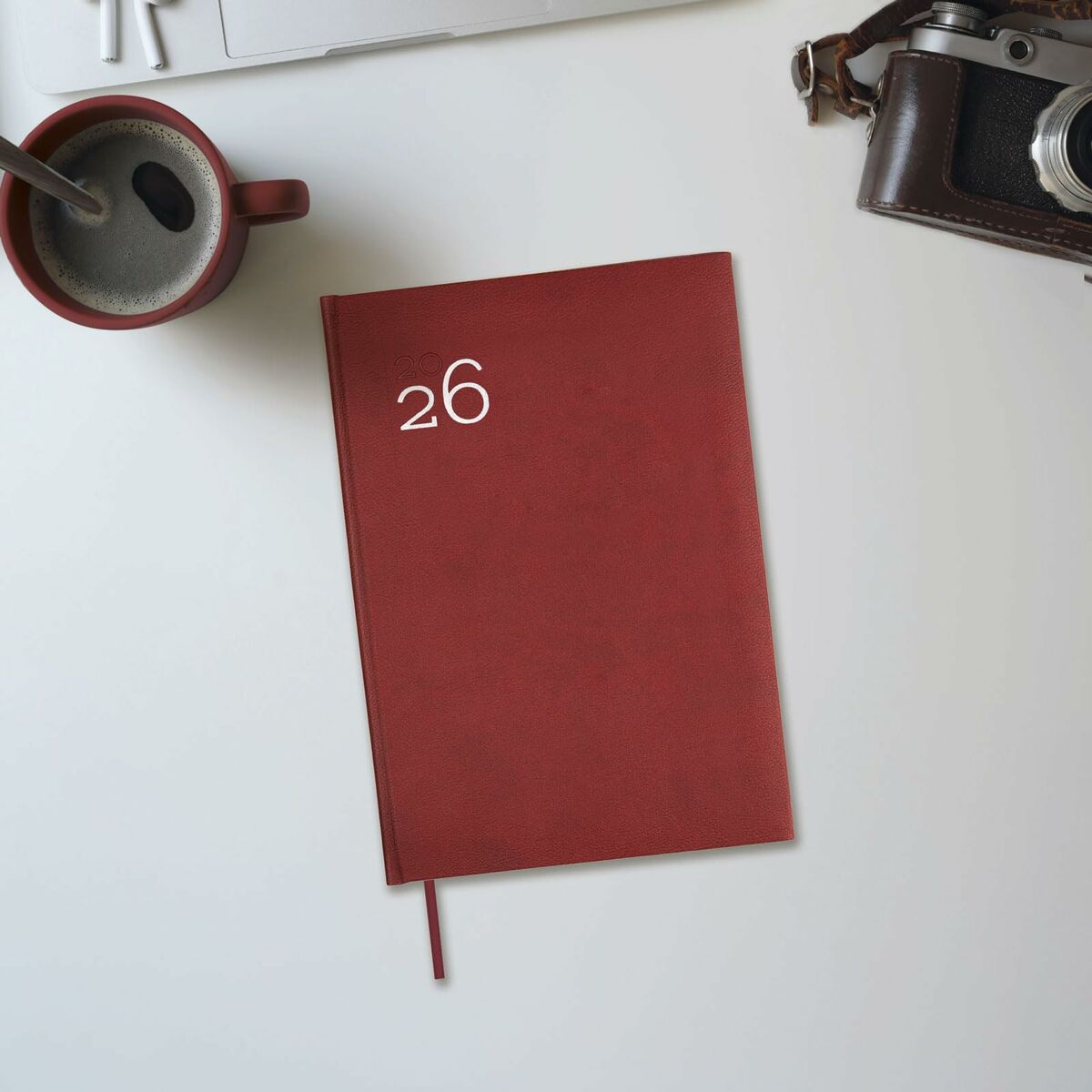 Agenda Finocam Burdeos 16,5 x 24 cm