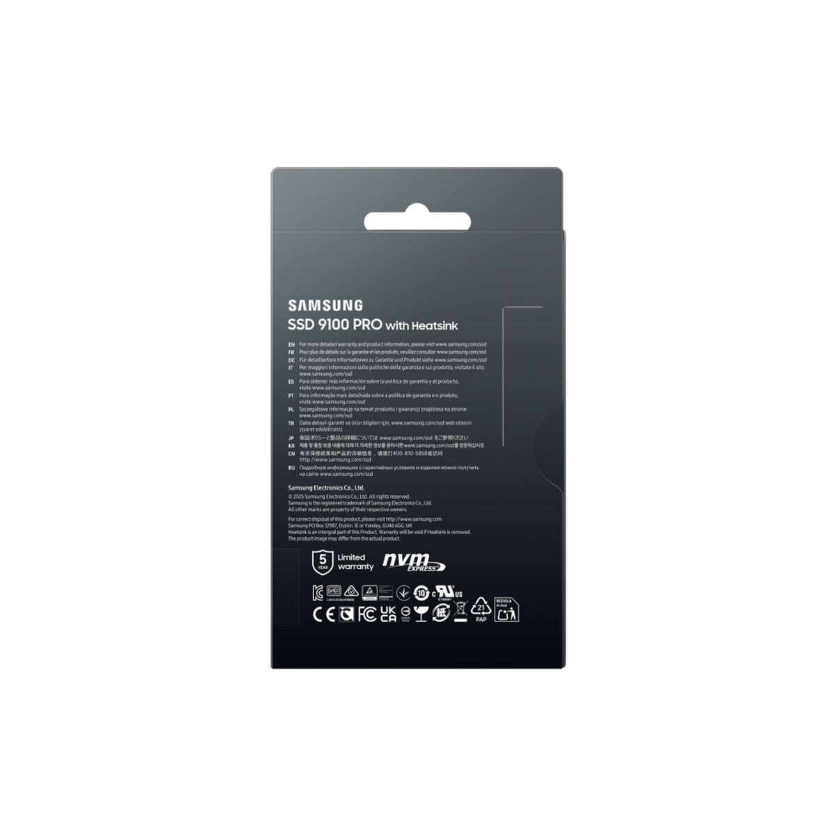 Disco Duro Samsung MZ-VAP2T0CW 2 TB SSD