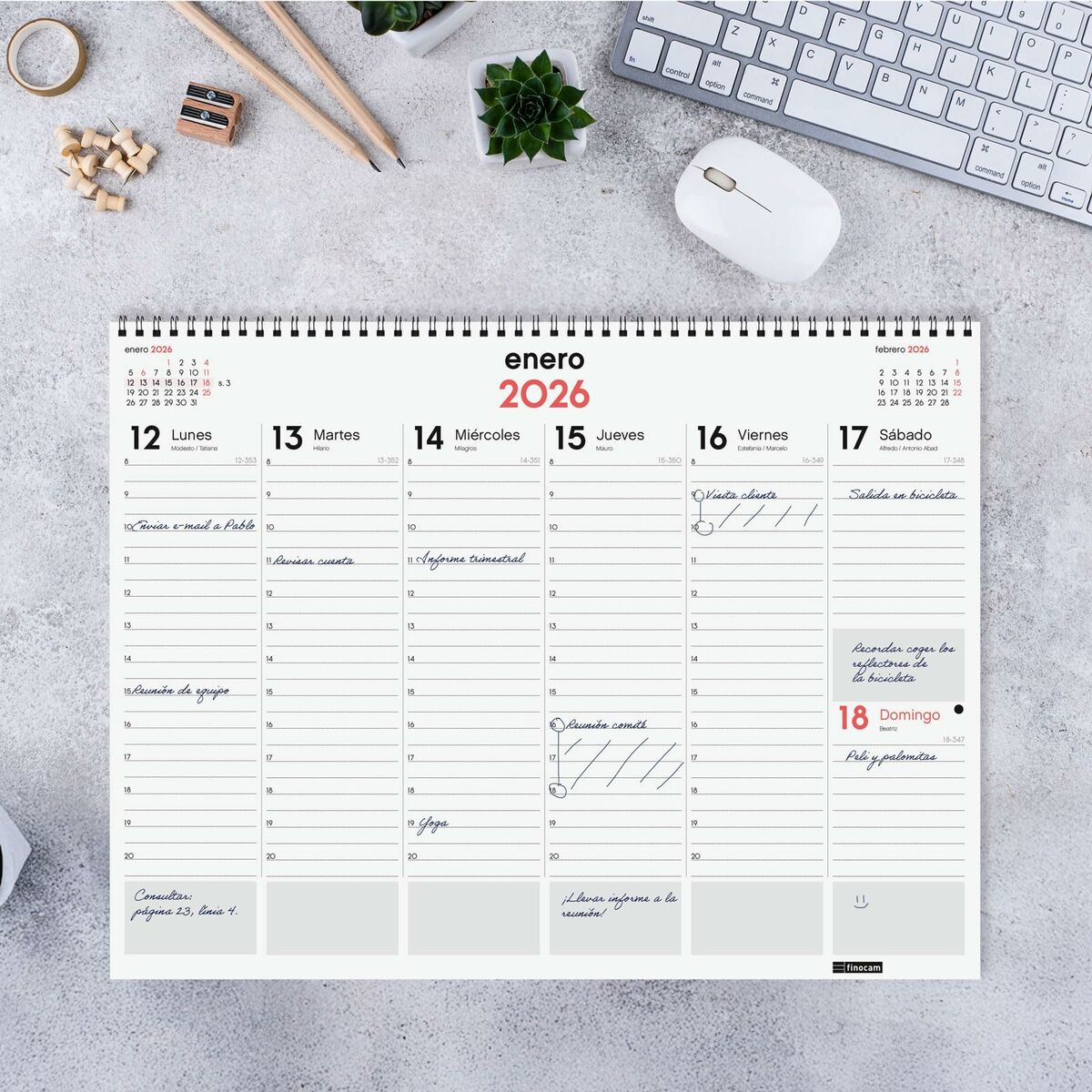 Alfombrilla Finocam Papel 42 x 31 cm