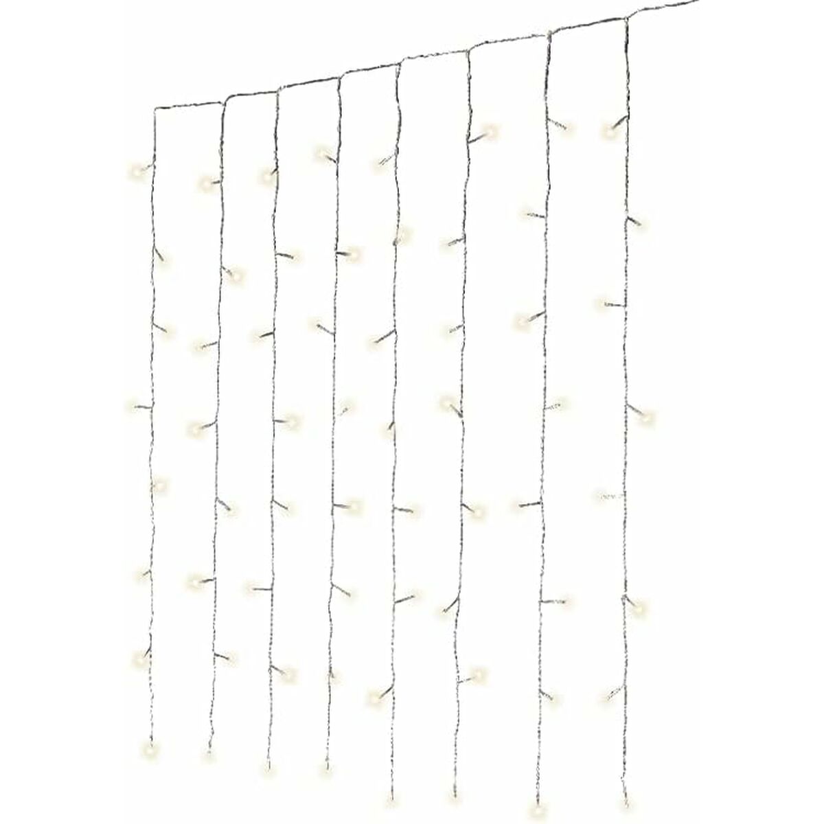 Cortina de Luces LED Lumineo Blanco Cálido