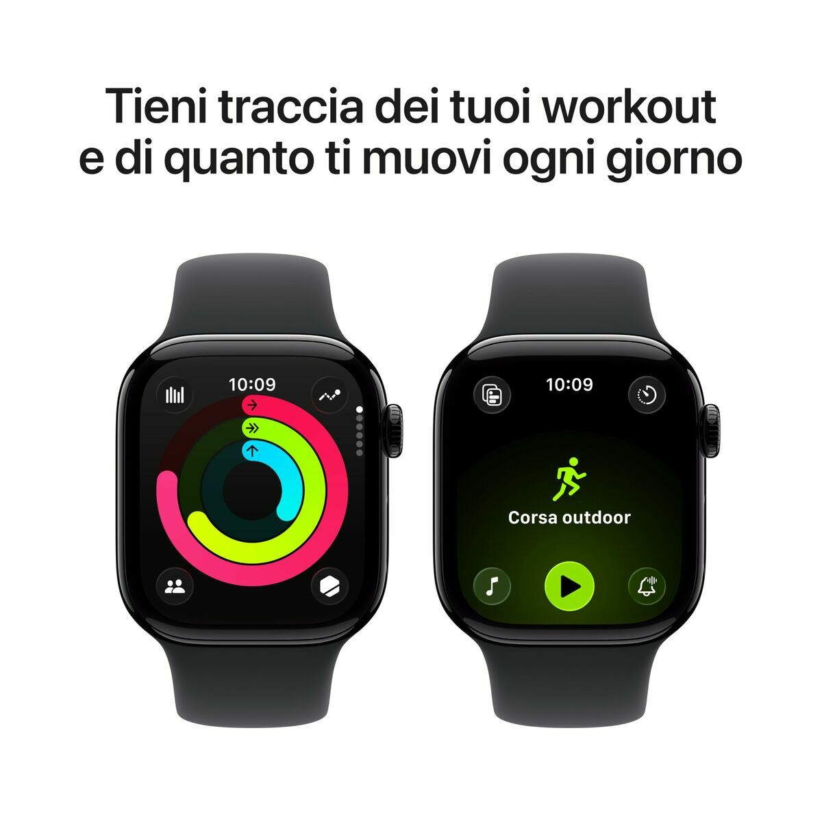Smartwatch Apple MEQT4QL/A Negro 42 mm