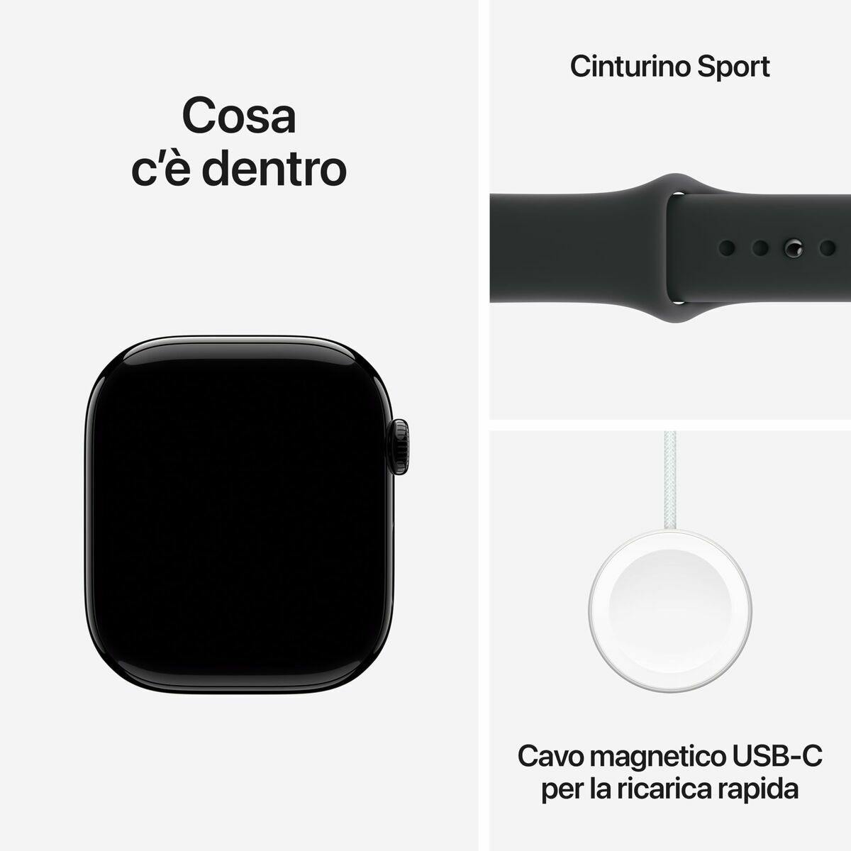 Smartwatch Apple MEUW4QL/A Negro 46 mm