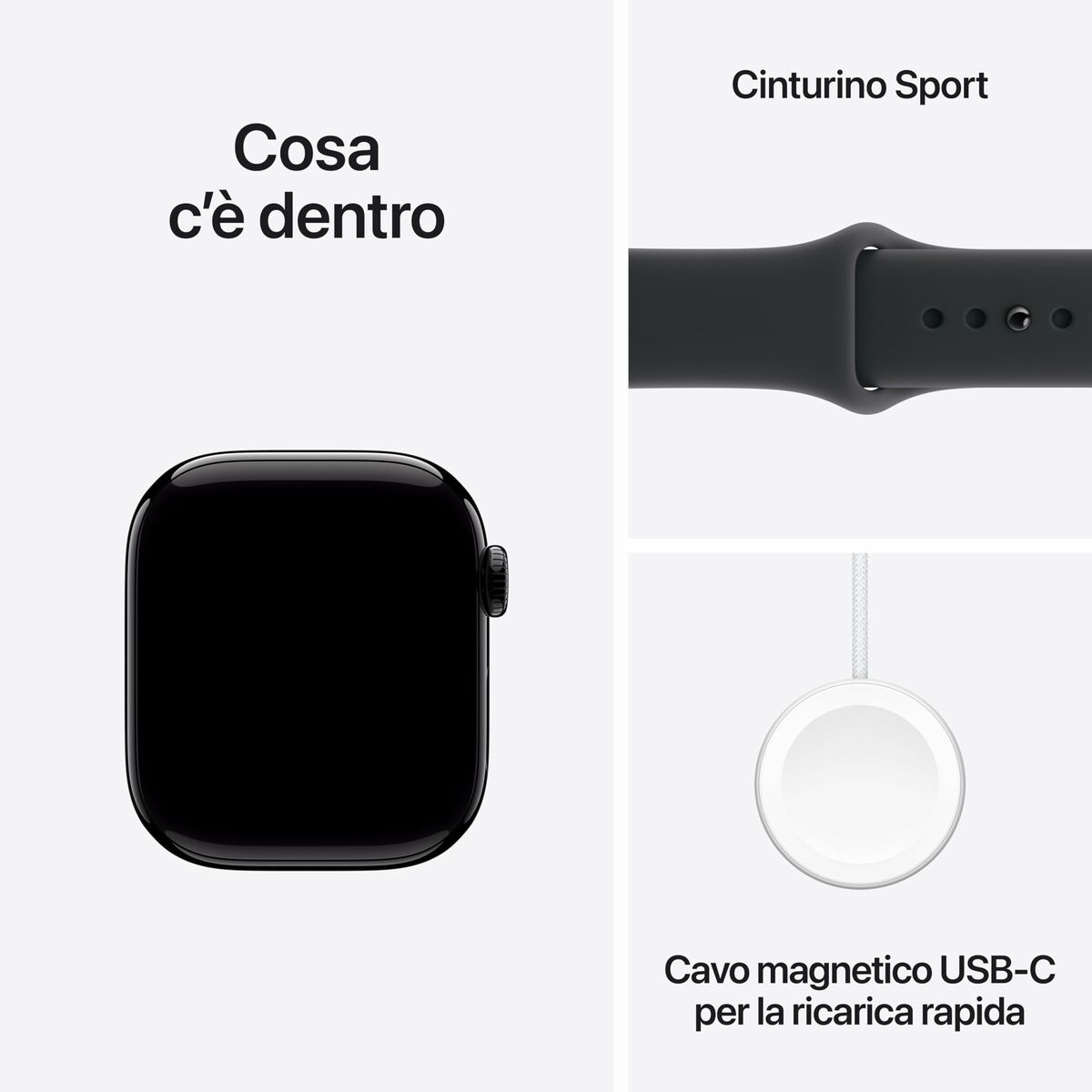 Smartwatch Apple MF834QL/A Negro 42 mm