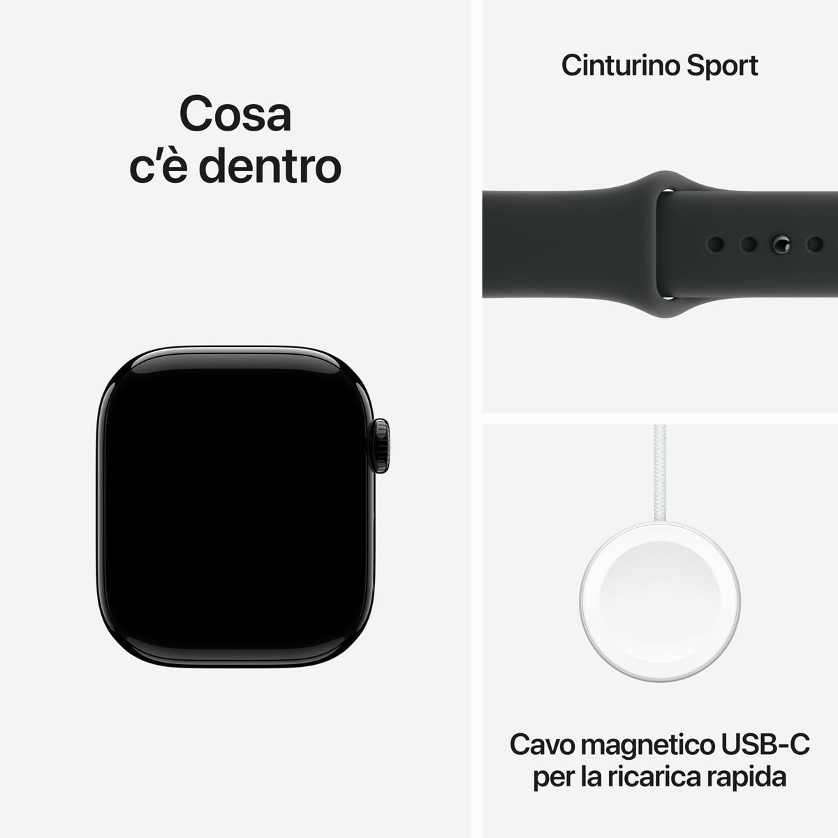 Smartwatch Apple MF834QL/A Negro 42 mm