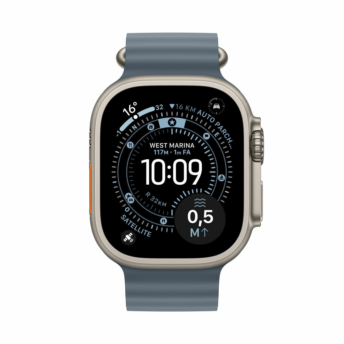 Smartwatch Apple MEWH4QL/A Titanio 49 mm