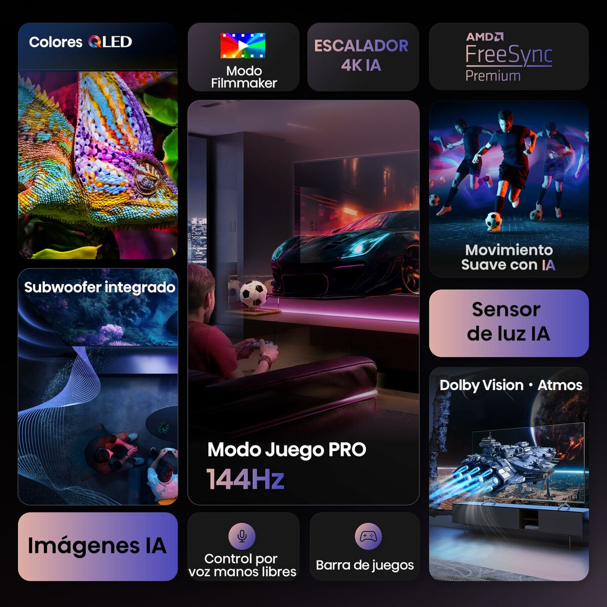 Smart TV Hisense 100E7Q PRO