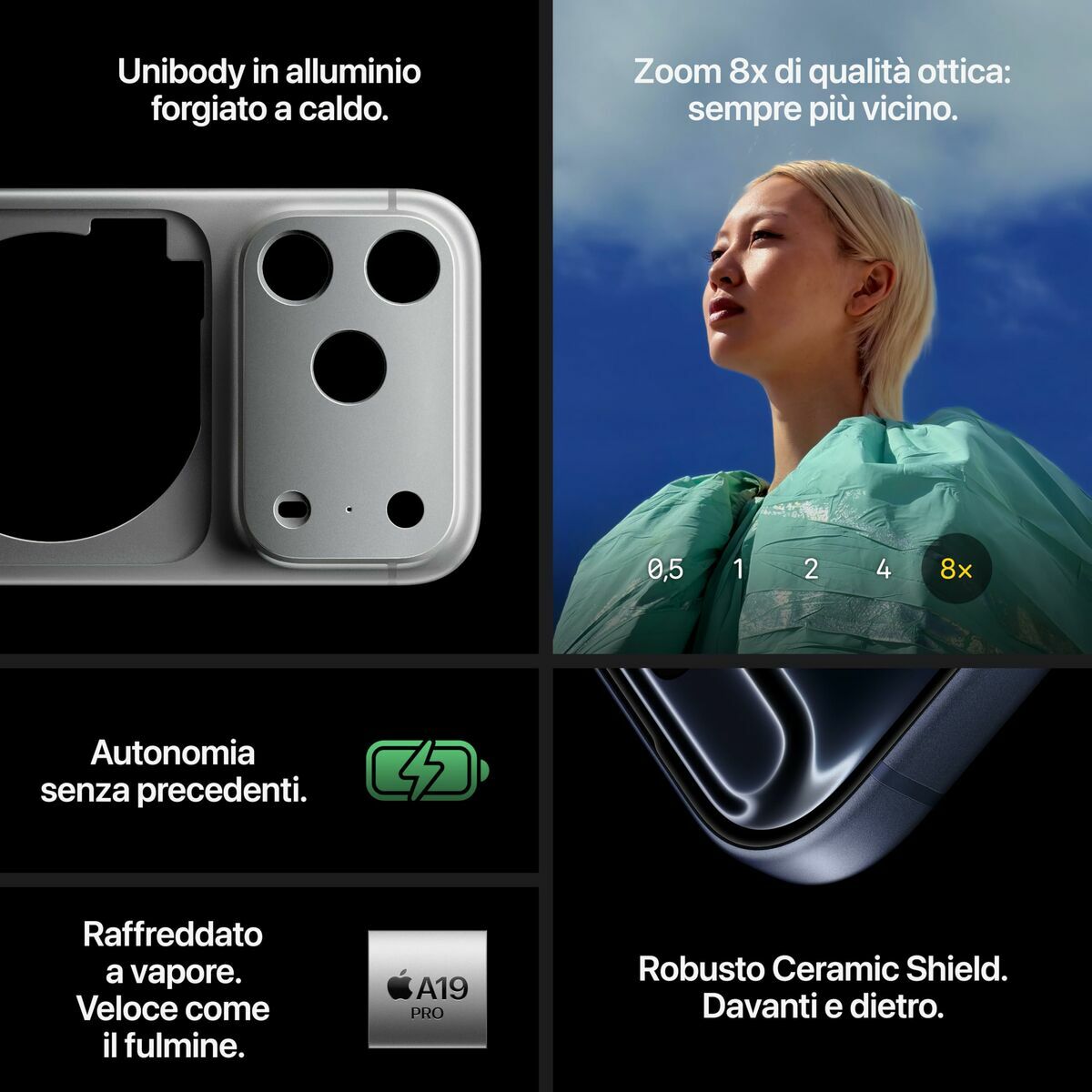 Smartphone Apple MG8P4QL/A 6,3" Hexa Core 12 GB RAM 1 TB Plateado