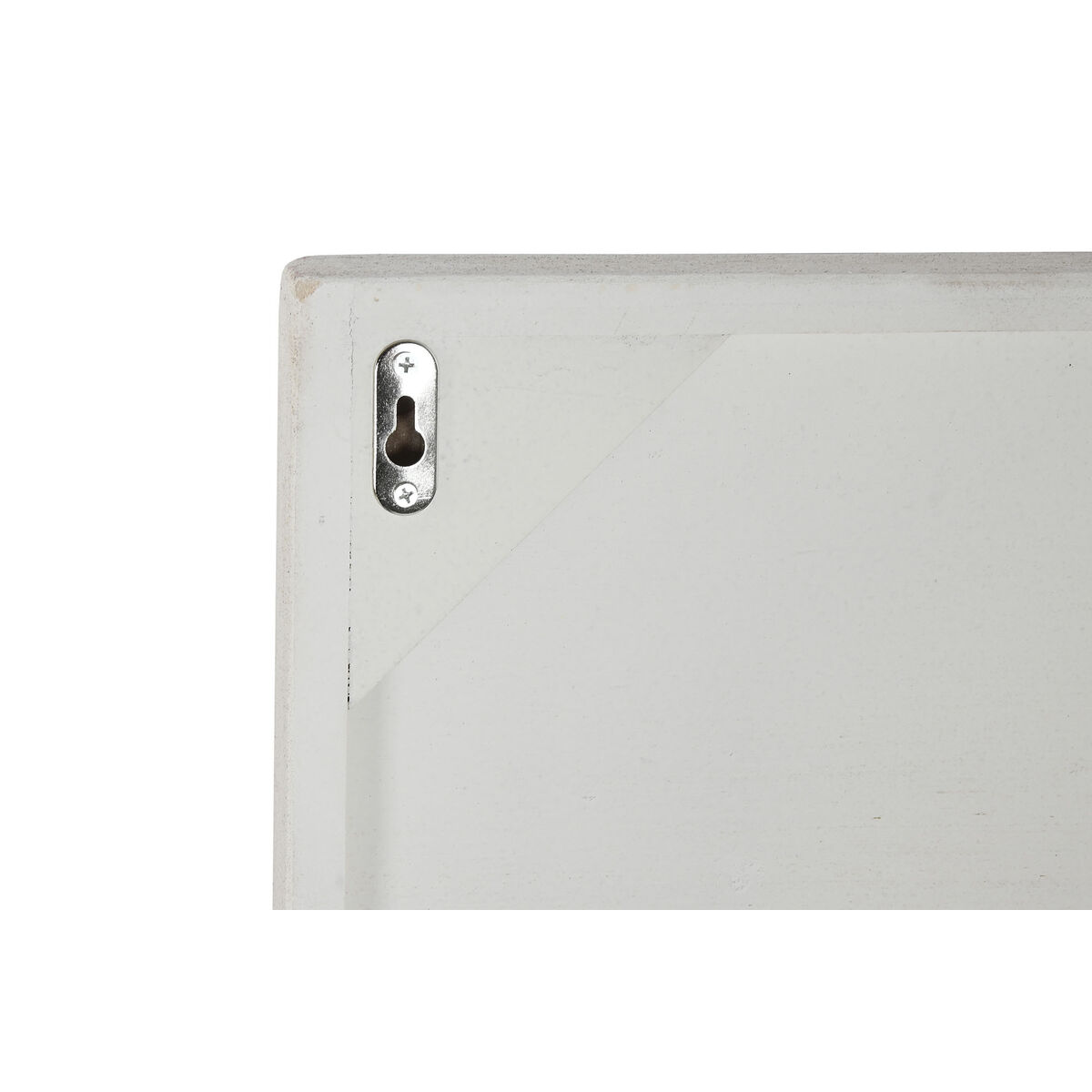 Decoración de Pared Home ESPRIT Blanco Natural Círculo Scandi 120 x 6 x 120 cm (2 Piezas)