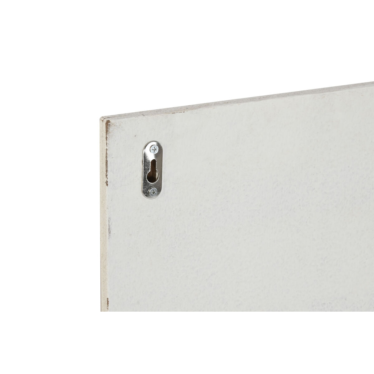 Decoración de Pared Home ESPRIT Blanco Natural Scandi Bolitas 80 x 6 x 80 cm