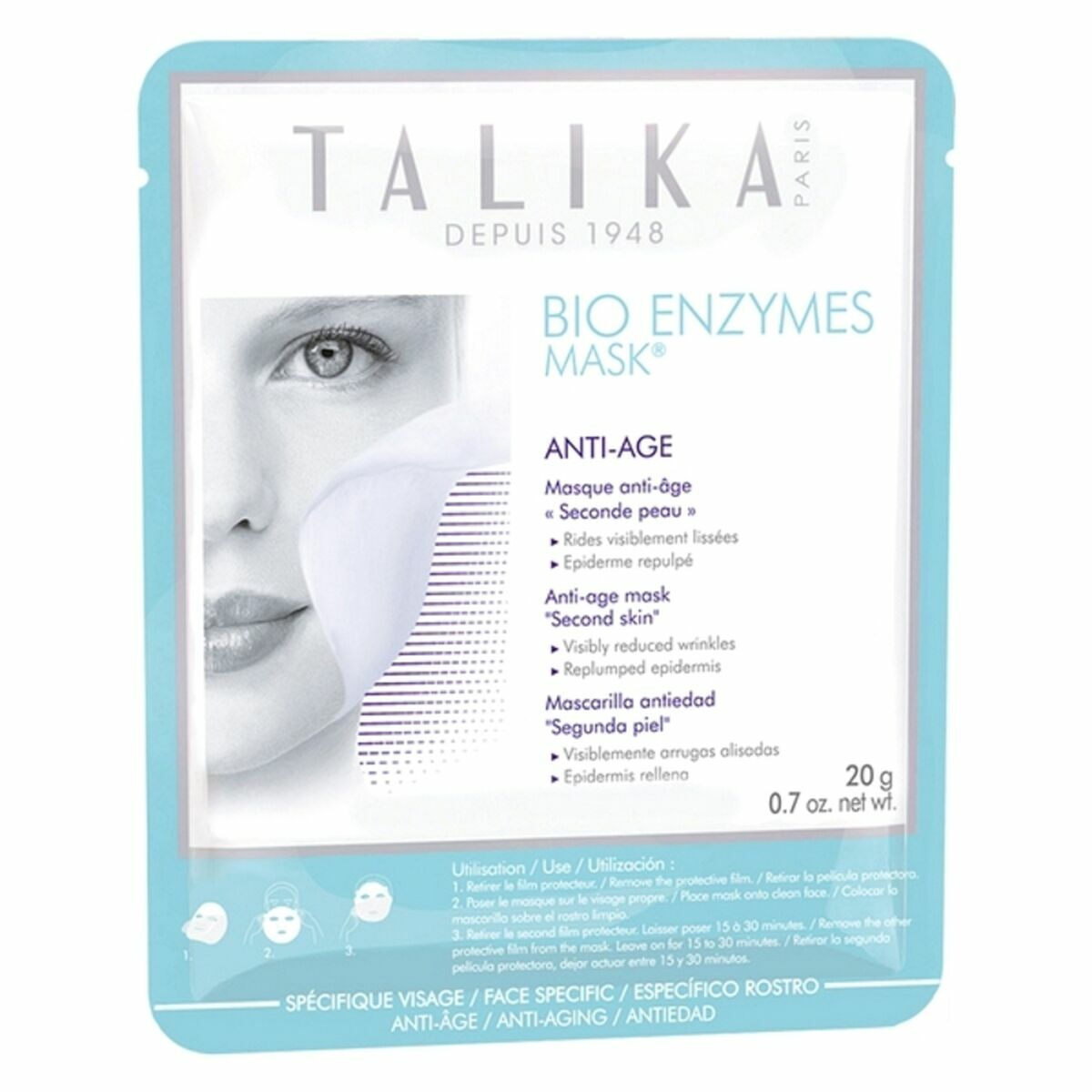 Mascarilla Facial Talika 10043 Antiedad