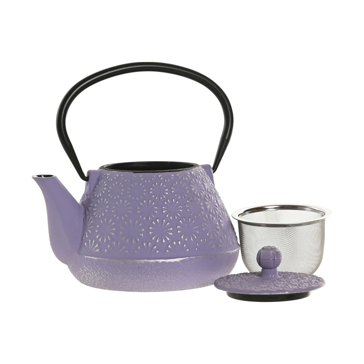 Tetera Home ESPRIT Verde Acero Inoxidable Hierro 600 ml (2 Unidades)