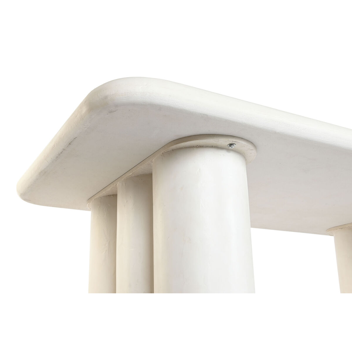 Mesa de Comedor Home ESPRIT Blanco Resina Madera MDF 180 x 90 x 76 cm