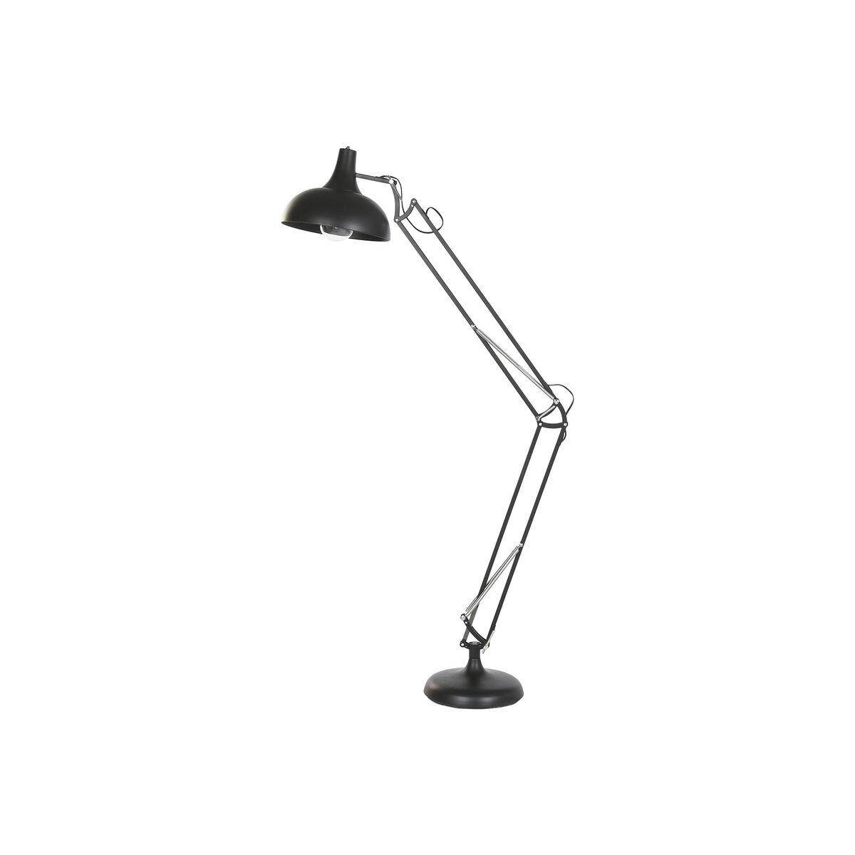 Lámpara de Pie Home ESPRIT Negro 220 V 65 X 30 X 170 CM