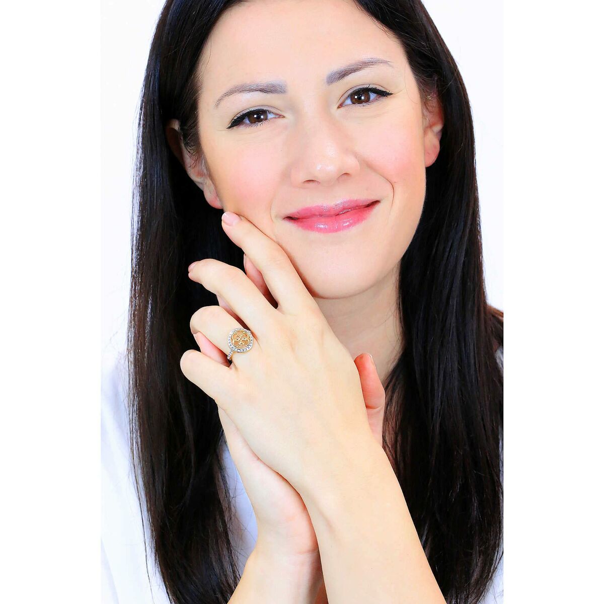 Anillo Mujer Guess JUBR02139JWYG54 (14)