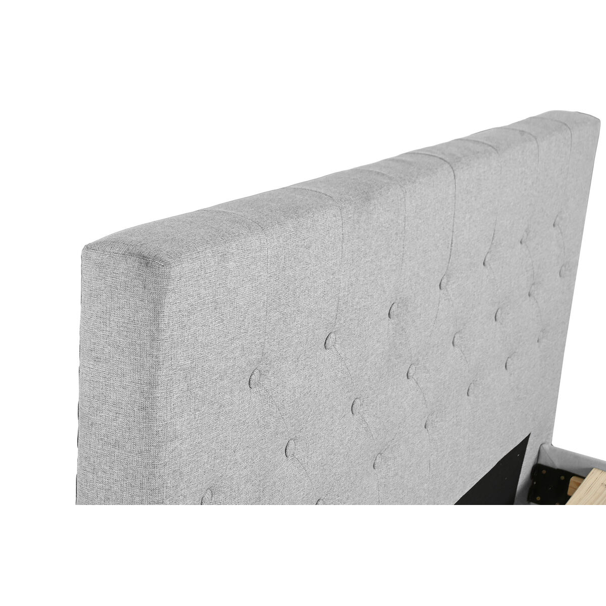 Cama Home ESPRIT Gris claro 170 X 219 X 104 CM