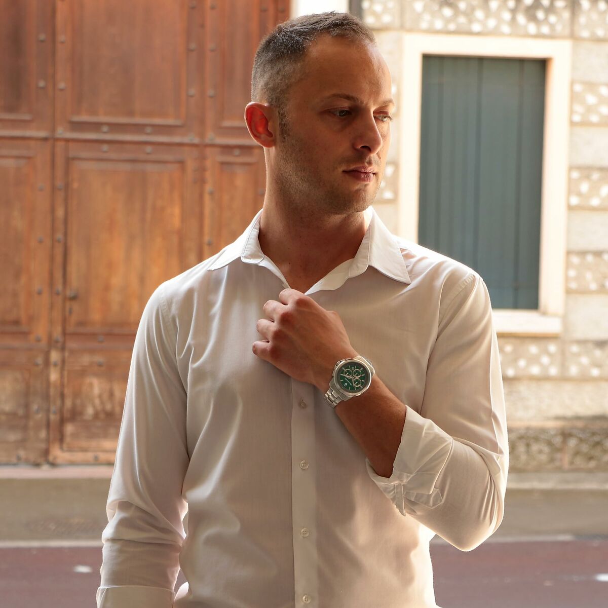 Reloj Hombre Maserati R8873621017 Verde (Ø 44 mm)