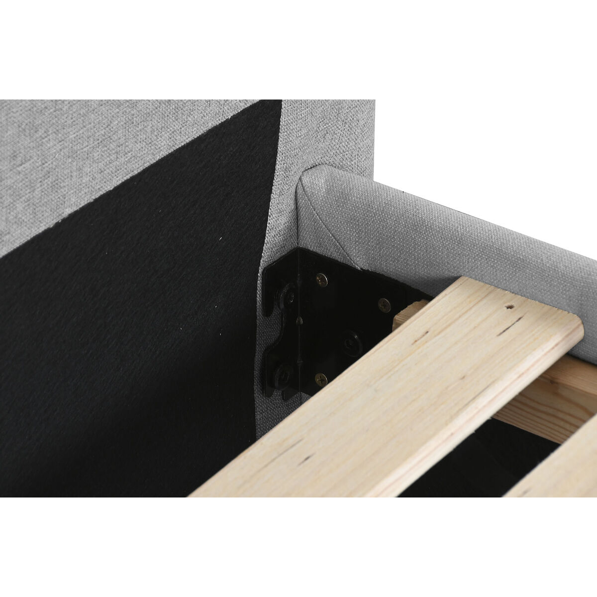 Cama Home ESPRIT Gris claro 177 X 219 X 108 CM