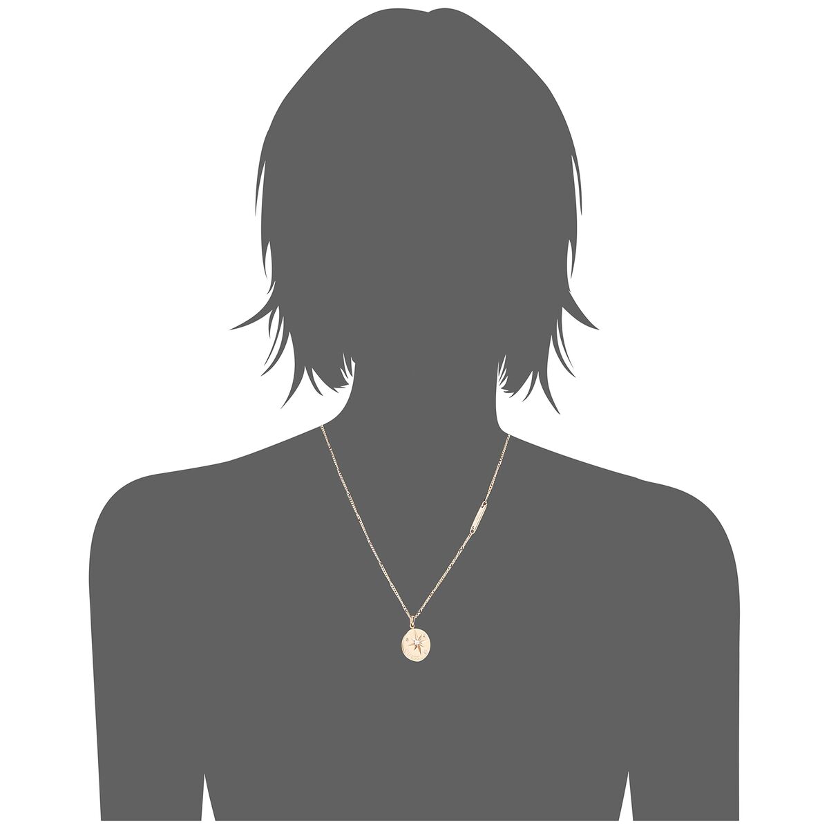 Collar Mujer Guess UBN20026 40 cm