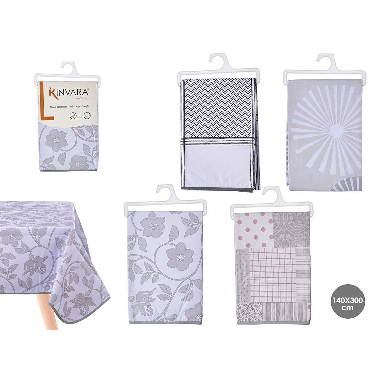 Mantel Kinvara Multicolor (24 Unidades)