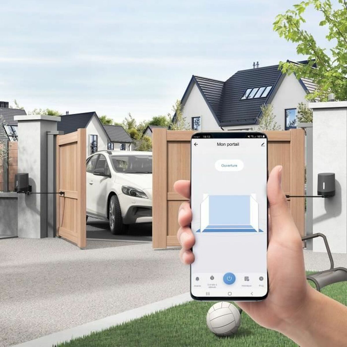 Motor para puerta de garaje Avidsen 114202