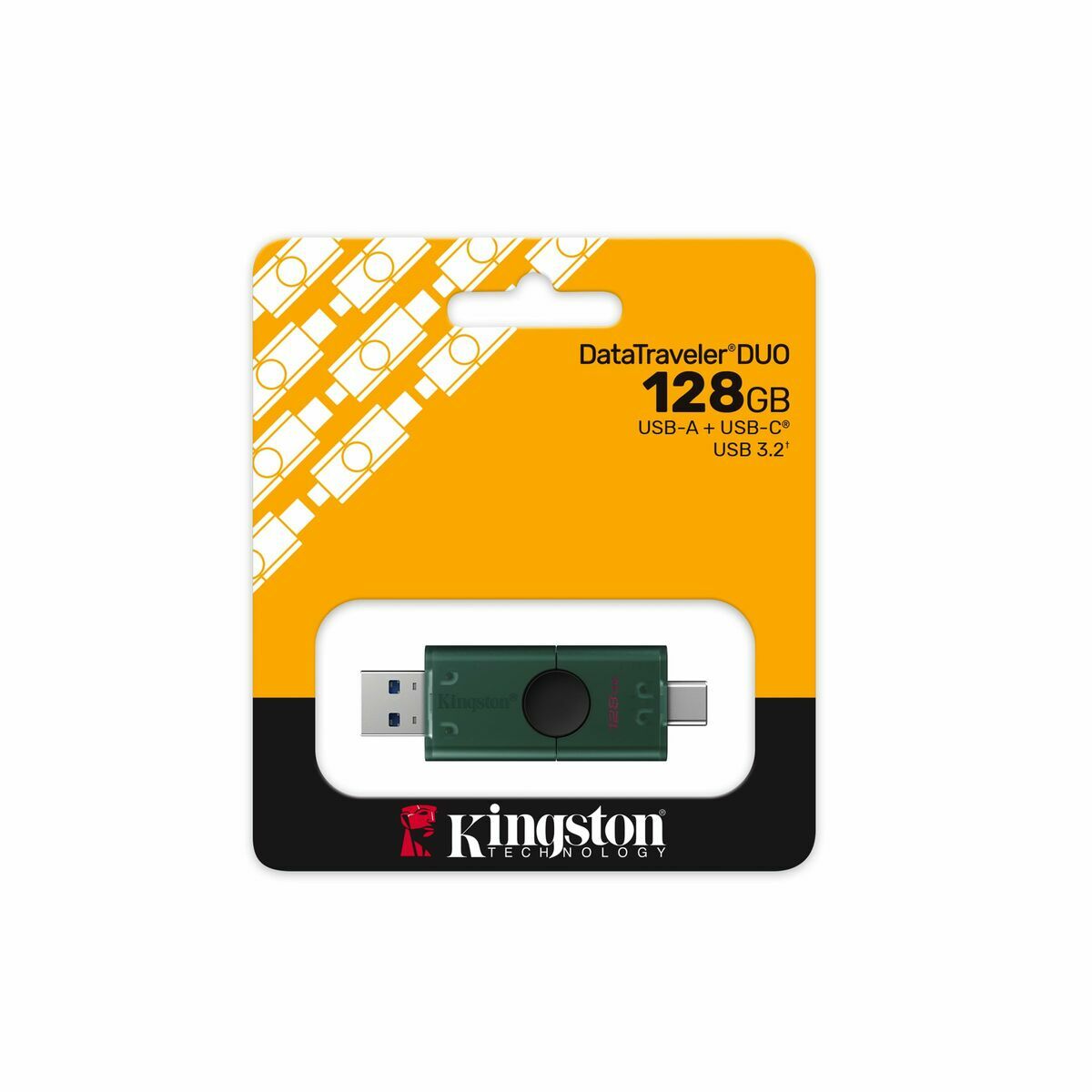 Memoria USB Kingston DTDEG2/128GB 128 GB Negro Verde
