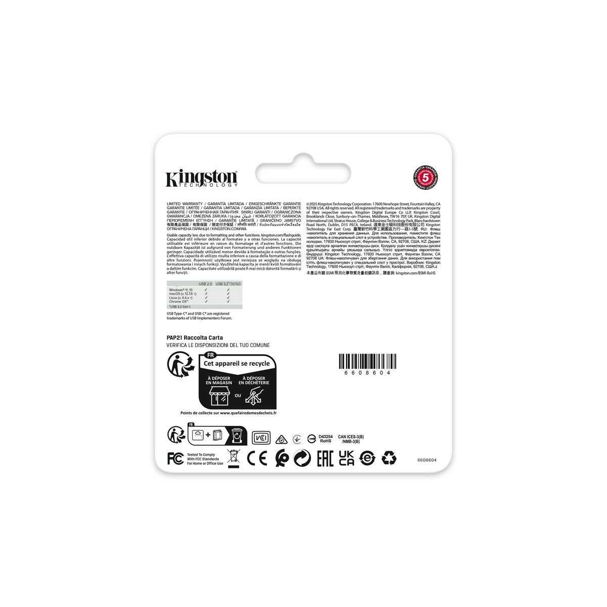 Memoria USB Kingston DTDEG2/128GB 128 GB Negro Verde