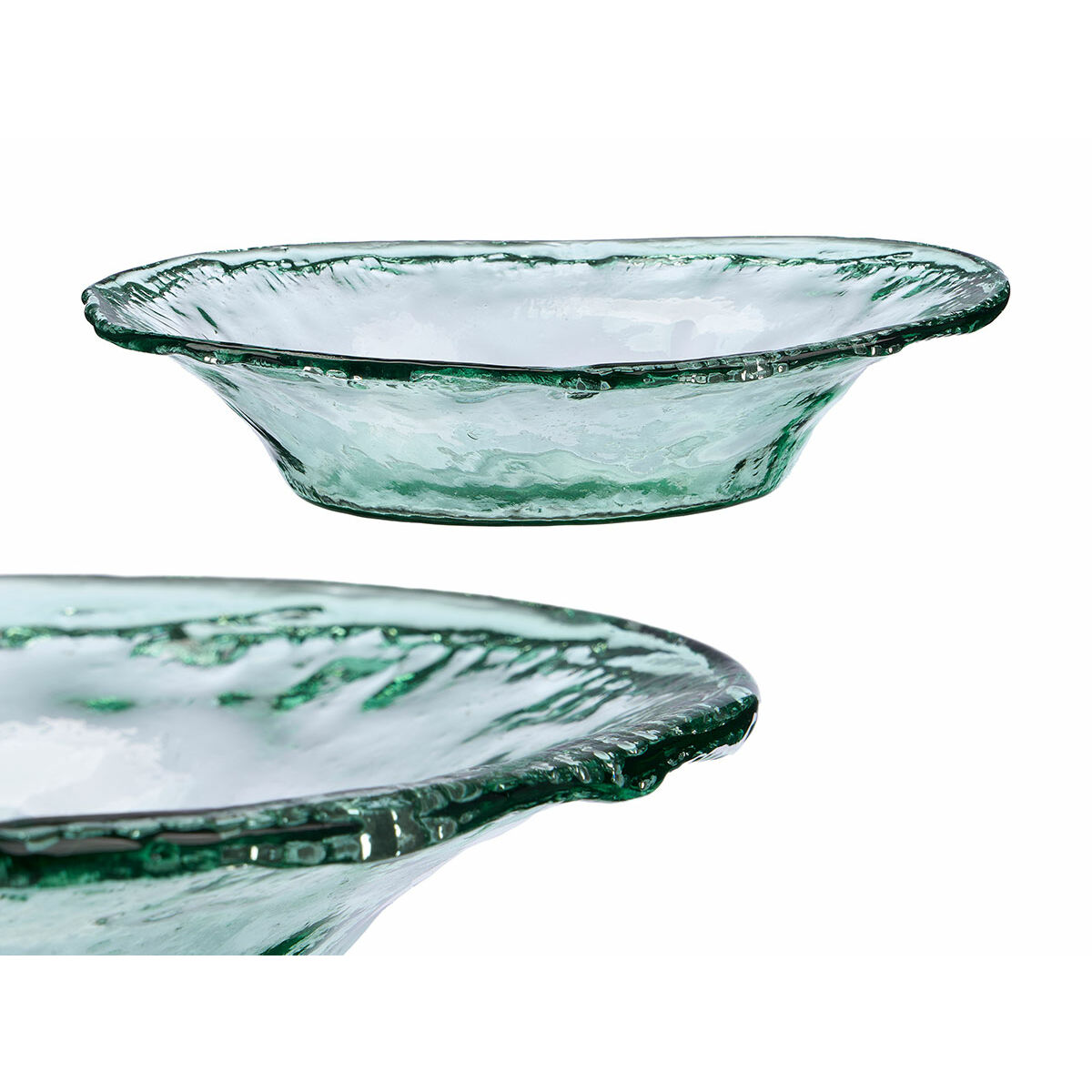 Centro de Mesa Gift Decor Transparente Vidrio 42 x 9 x 29,5 cm (4 Unidades)