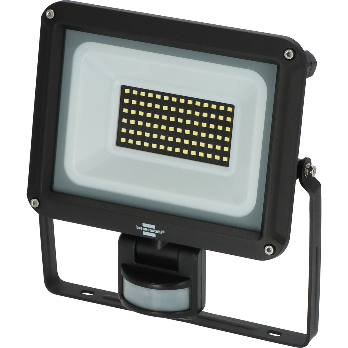 Foco LED Brennenstuhl JARO D 10 W 1150 Lm Negro Detector de Movimiento (6500 K)
