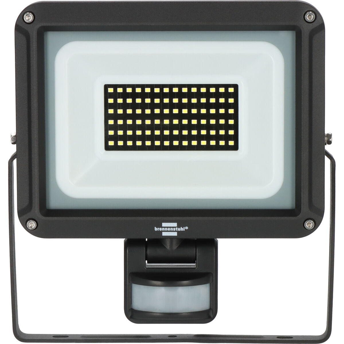 Foco LED Brennenstuhl JARO D 10 W 1150 Lm Negro Detector de Movimiento (6500 K)