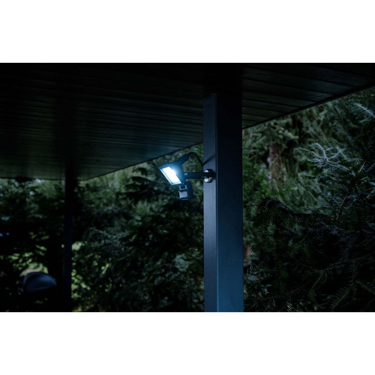 Foco LED Brennenstuhl JARO D 50 W 5800 Lm Negro Detector de Movimiento (6500 K)