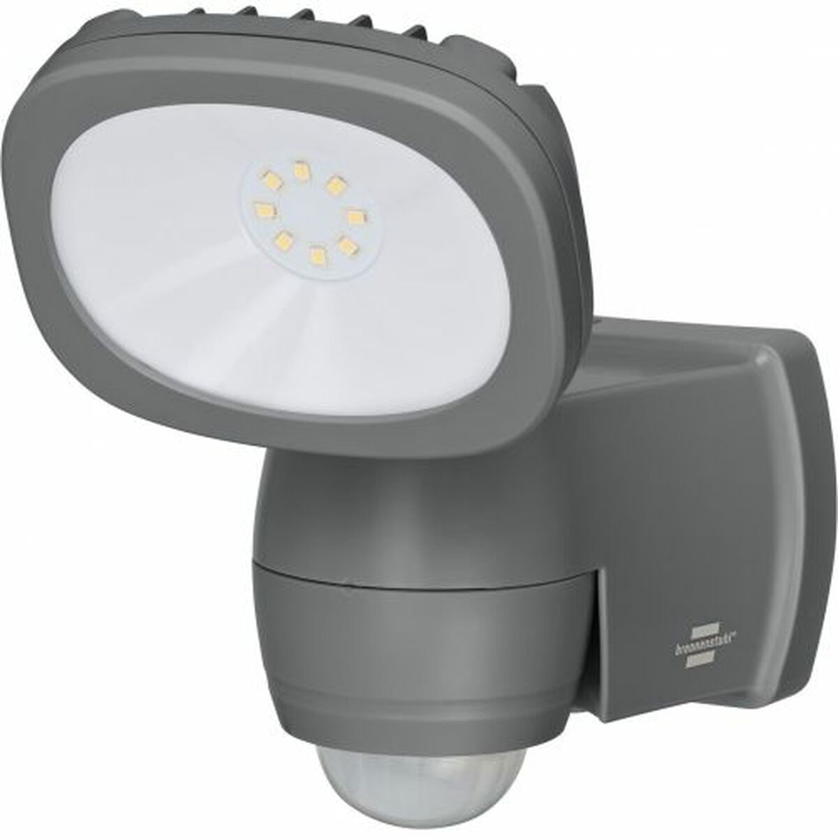 Foco LED Brennenstuhl LUFOS Gris 440 lm 4,5 W Detector de Movimiento (5000 K)