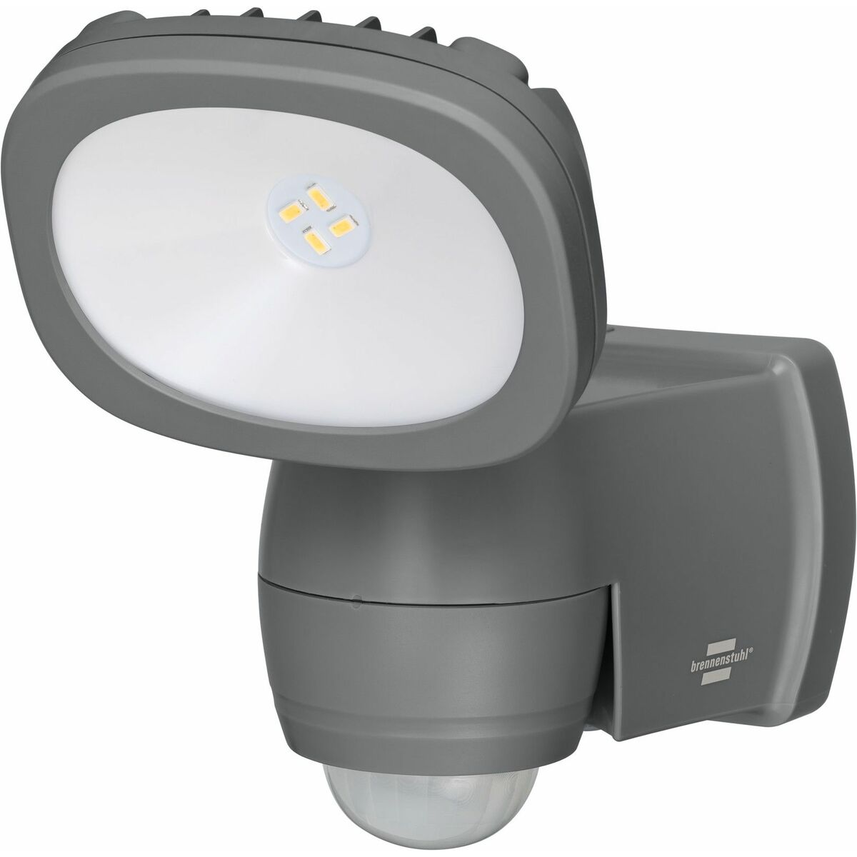 Foco LED Brennenstuhl LUFOS Gris 440 lm 4,5 W Detector de Movimiento (5000 K)
