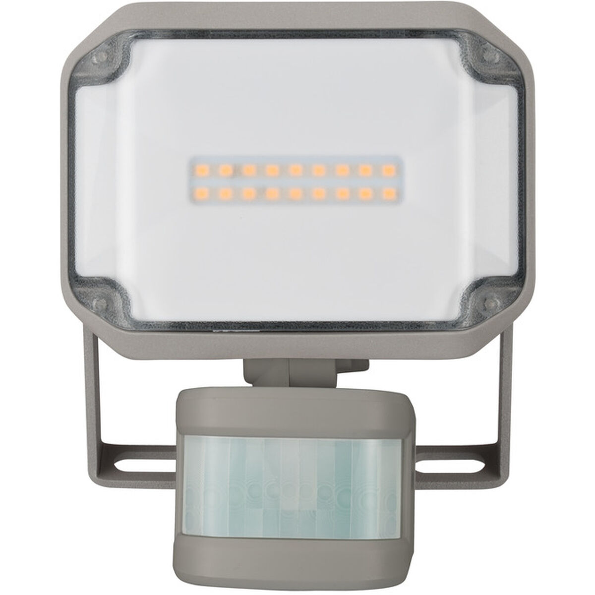 Foco LED Brennenstuhl AL E 10 W 1010 Lm Gris Detector de Movimiento (3000 K)